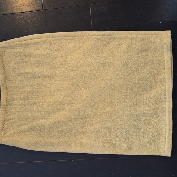 Marni Knits Vintage Angora Yellow Sweater & Skirt SET Size S - Picture 3 of 16